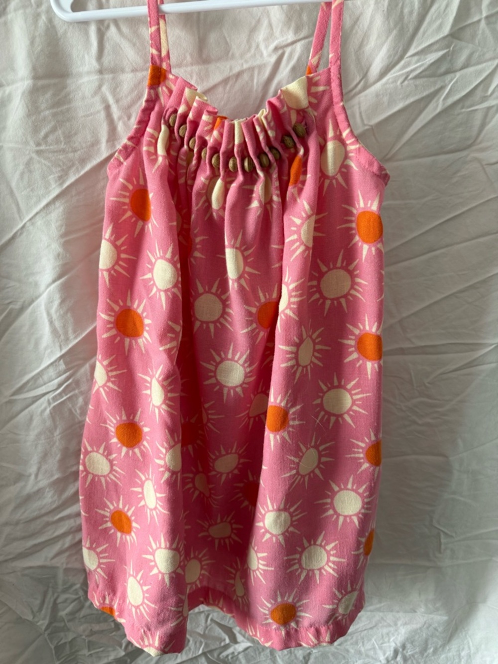 Old Navy Pink Sundress with Sun Motif
